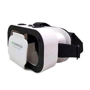 VR Shinecon Virtual Reality Glasses Unisex OS‎ White Excellent 3D Smartphone VR